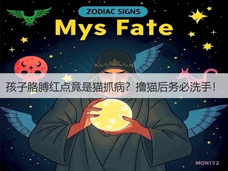 孩子胳膊红点竟是猫抓病？撸猫后务必洗手！