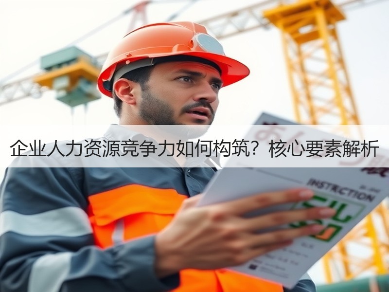 企业人力资源竞争力如何构筑？核心要素解析