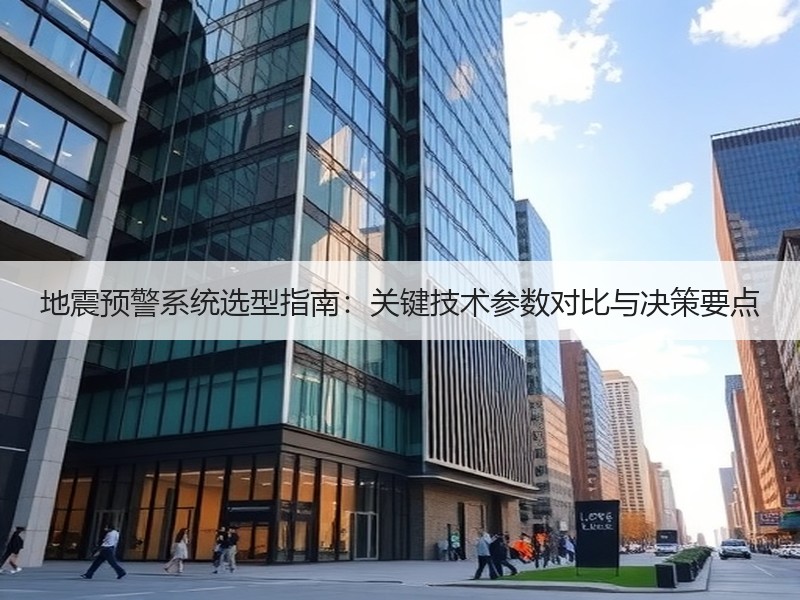 地震预警系统选型指南：关键技术参数对比与
