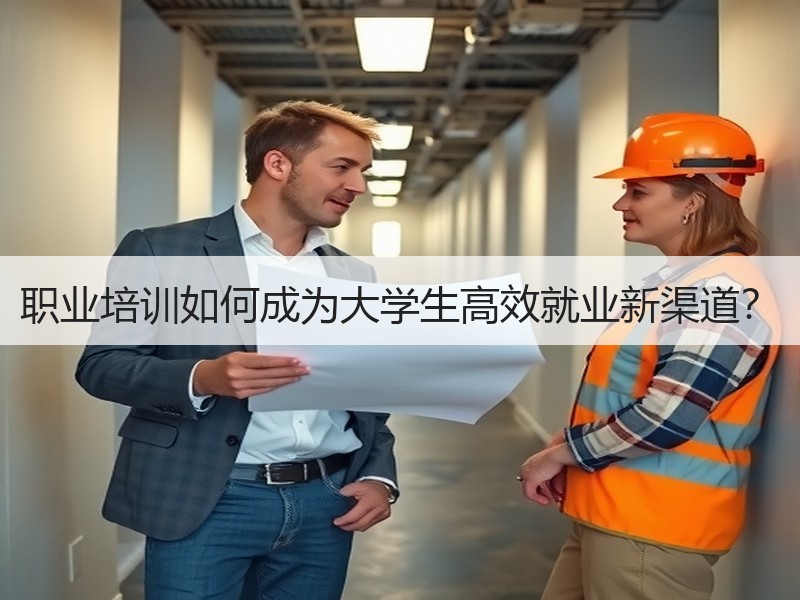职业培训如何成为大学生高效就业新渠道？