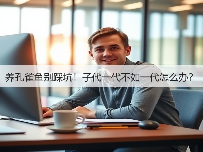 养孔雀鱼别踩坑！子代一代不如一代怎么办？