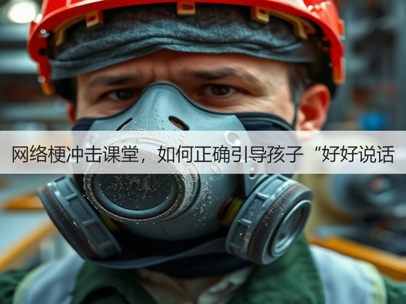 网络梗冲击课堂，如何正确引导孩子“好好说