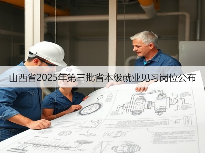 山西省2025年第三批省本级就业见习岗位