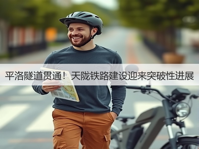 平洛隧道贯通！天陇铁路建设迎来突破性进展