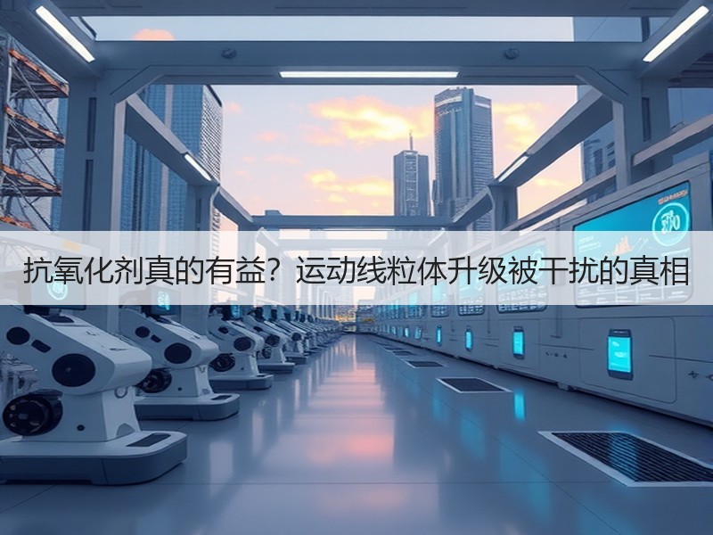 抗氧化剂真的有益？运动线粒体升级被干扰的