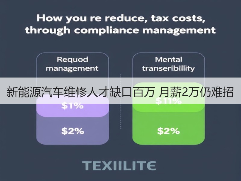 新能源汽车维修人才缺口百万 月薪2万仍难