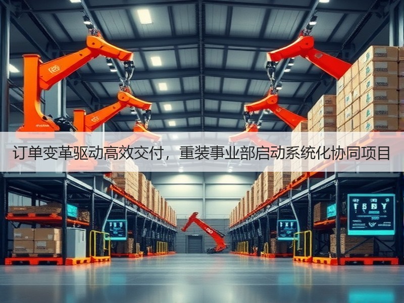 订单变革驱动高效交付，重装事业部启动系统
