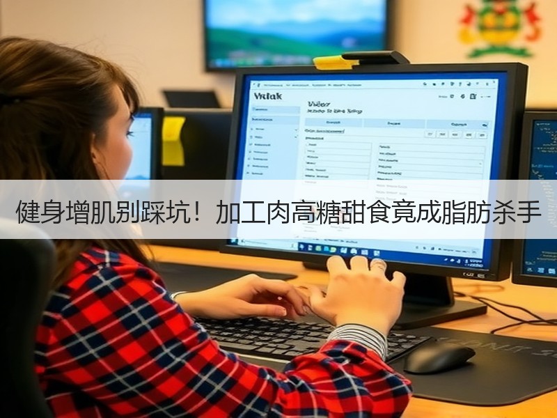 健身增肌别踩坑！加工肉高糖甜食竟成脂肪杀