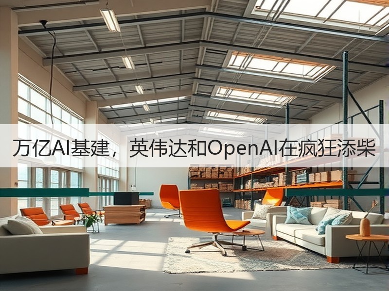 万亿AI基建，英伟达和OpenAI在疯狂