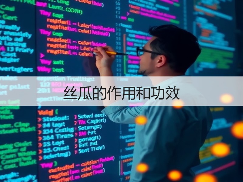 丝瓜的作用和功效