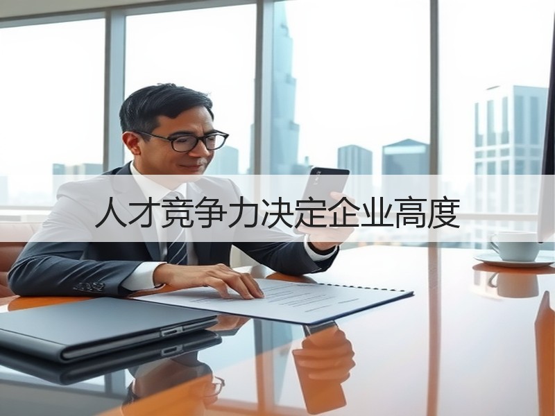人才竞争力决定企业高度