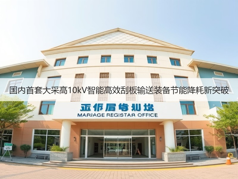 国内首套大采高10kV智能高效刮板输送装