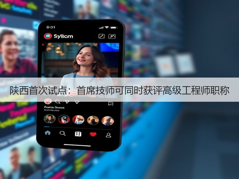 陕西首次试点：首席技师可同时获评高级工程