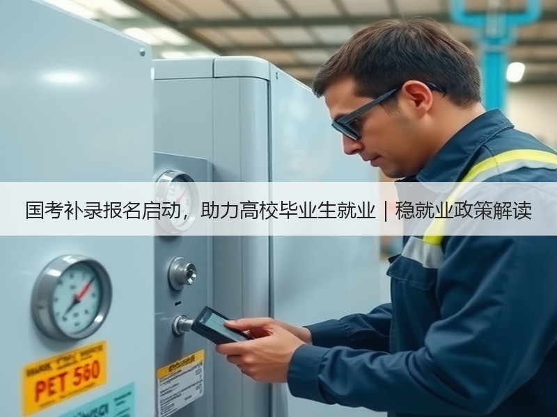 国考补录报名启动，助力高校毕业生就业｜稳