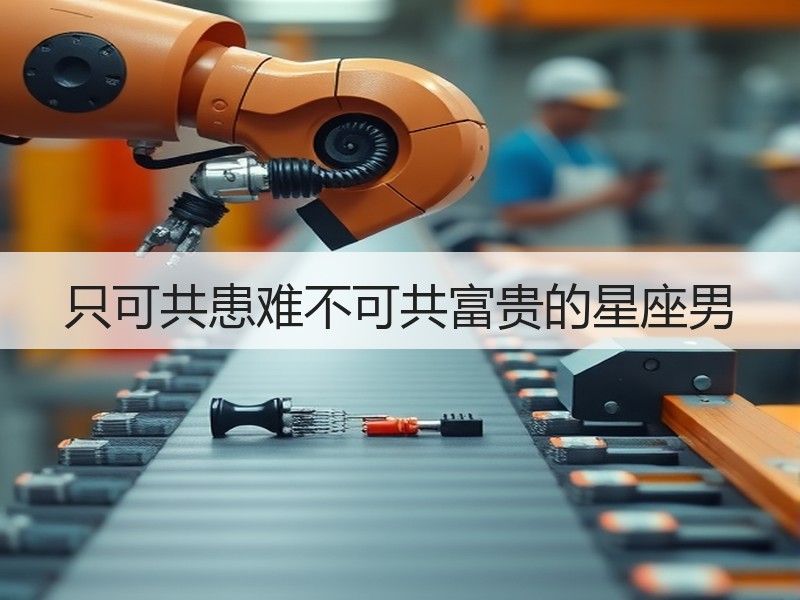 只可共患难不可共富贵的星座男