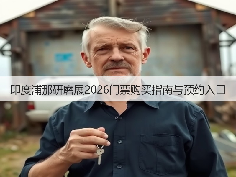 印度浦那研磨展2026门票购买指南与预约
