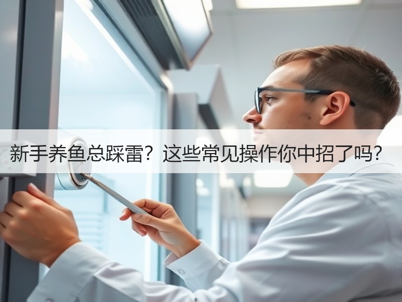新手养鱼总踩雷？这些常见操作你中招了吗？
