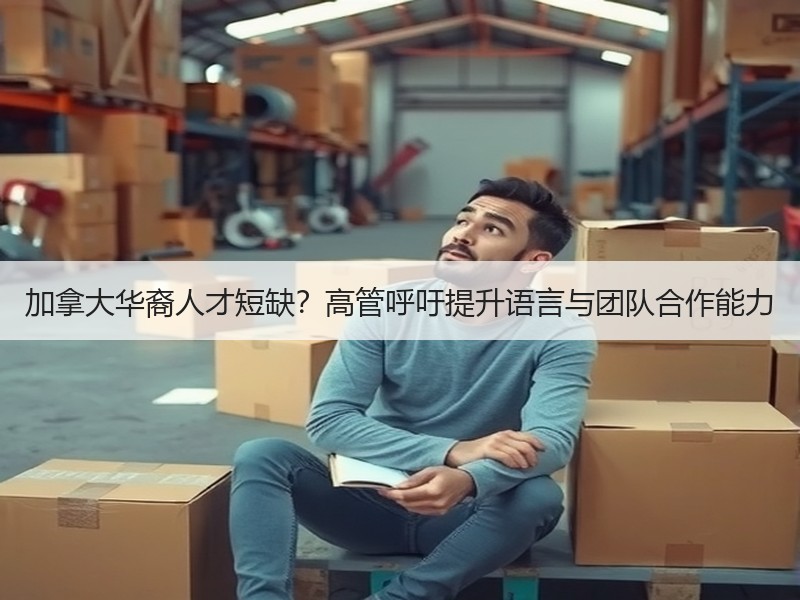 加拿大华裔人才短缺？高管呼吁提升语言与团