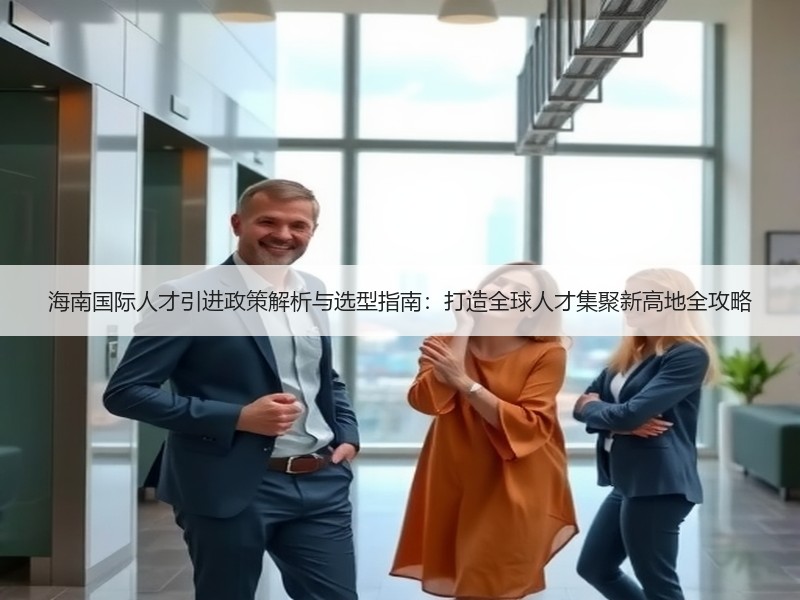 海南国际人才引进政策解析与选型指南：打造