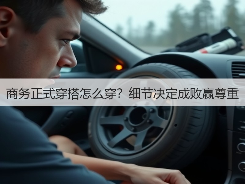 商务正式穿搭怎么穿？细节决定成败赢尊重