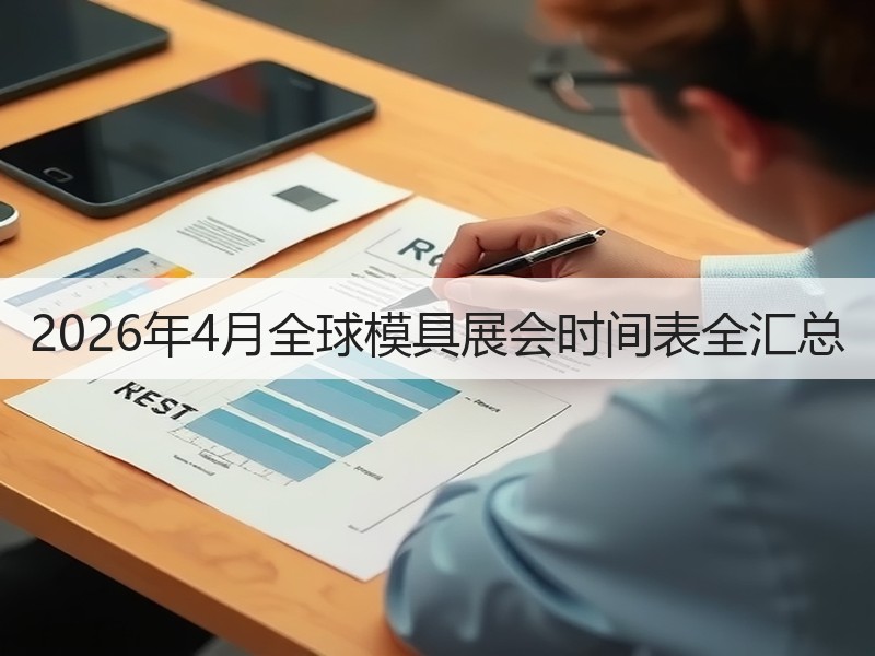 2026年4月全球模具展会时间表全汇总