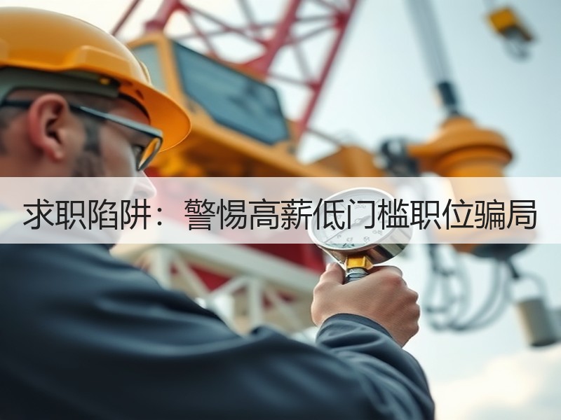 求职陷阱：警惕高薪低门槛职位骗局