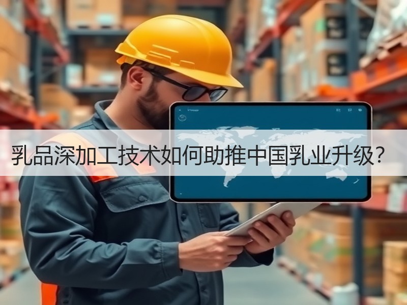 乳品深加工技术如何助推中国乳业升级？