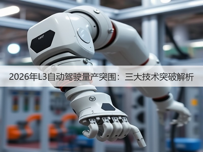 2026年L3自动驾驶量产突围：三大技术