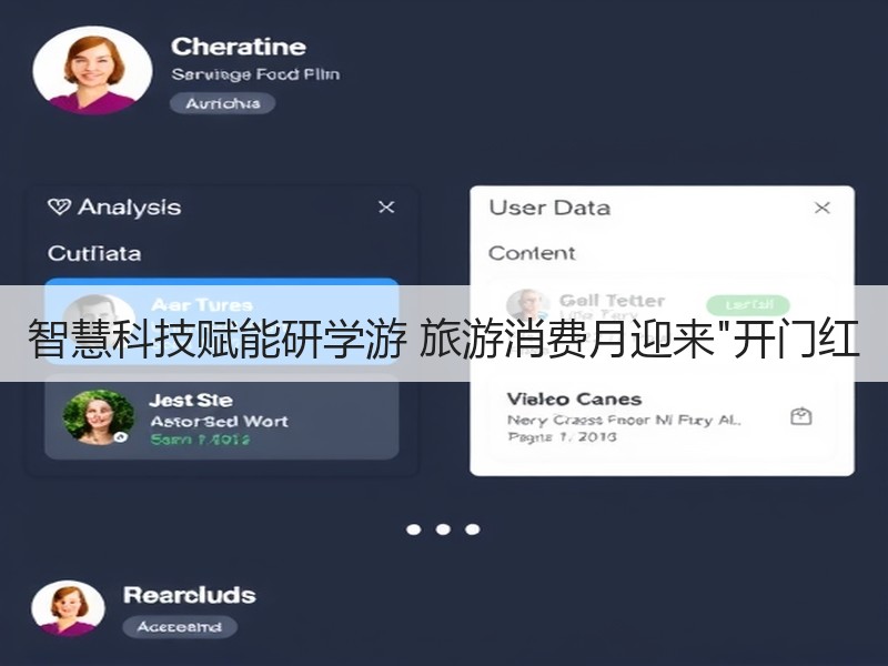 智慧科技赋能研学游 旅游消费月迎来