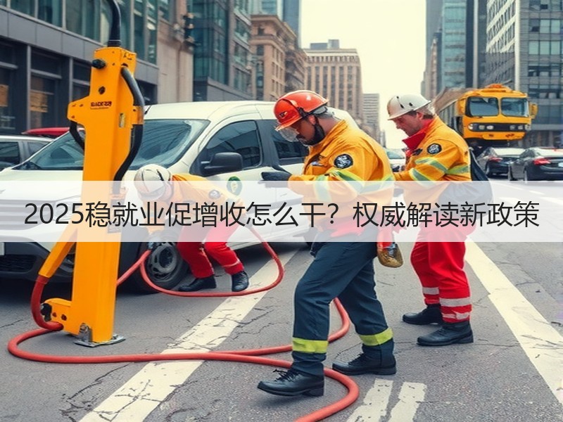 2025稳就业促增收怎么干？权威解读新政