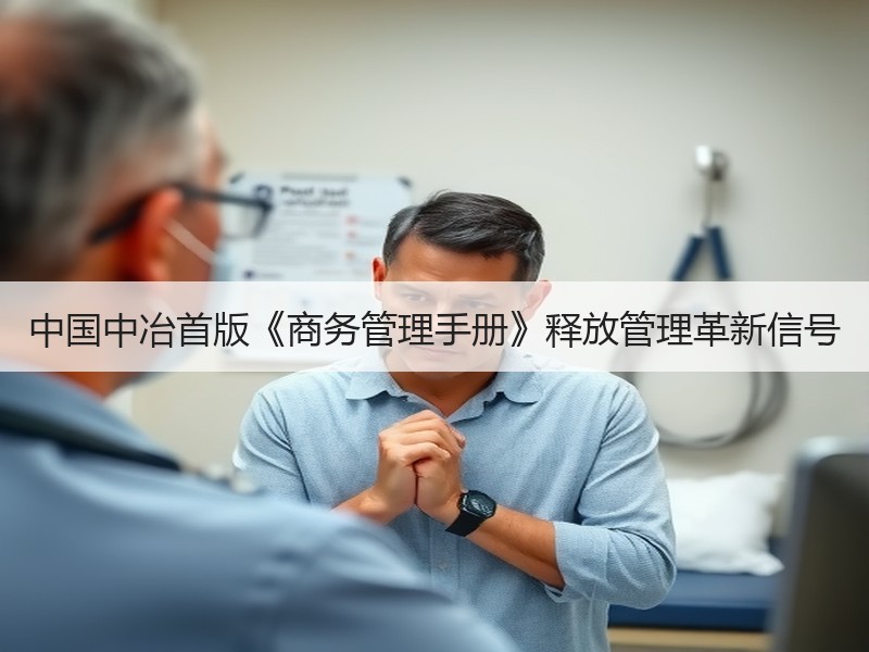 中国中冶首版《商务管理手册》释放管理革新