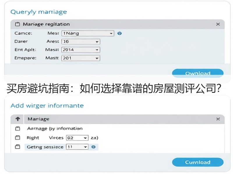 买房避坑指南：如何选择靠谱的房屋测评公司