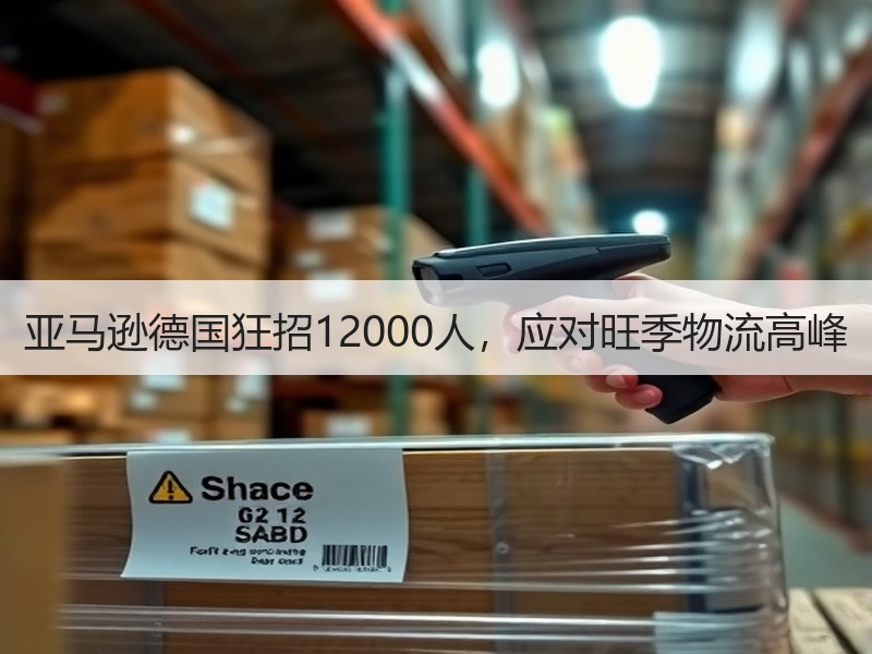 亚马逊德国狂招12000人，应对旺季物流