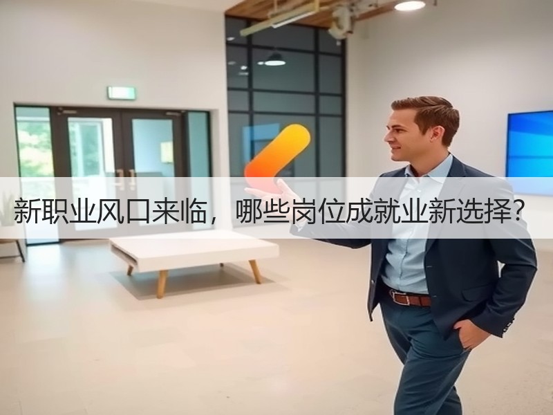 新职业风口来临，哪些岗位成就业新选择？
