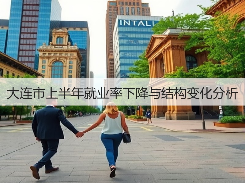 大连市上半年就业率下降与结构变化分析