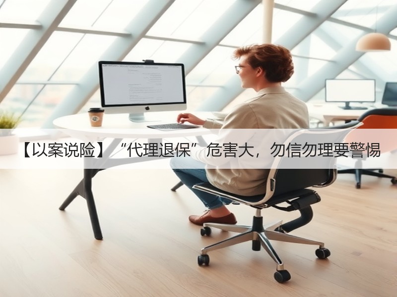 【以案说险】“代理退保”危害大，勿信勿理