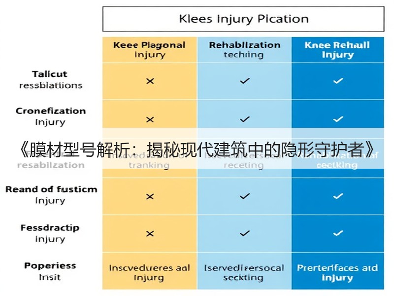 《膜材型号解析：揭秘现代建筑中的隐形守护