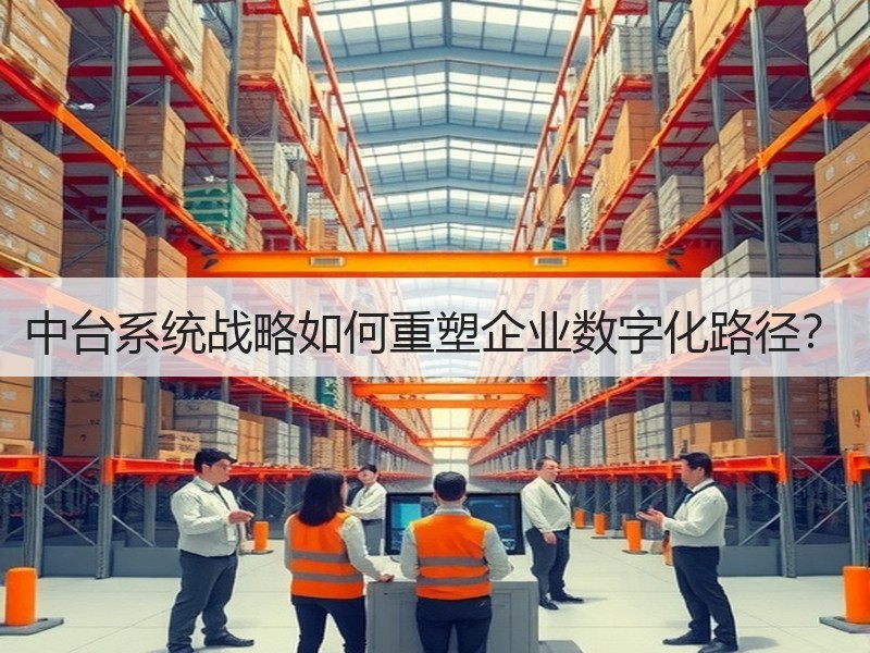 中台系统战略如何重塑企业数字化路径？