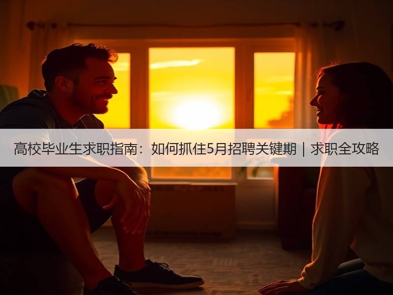 高校毕业生求职指南：如何抓住5月招聘关键