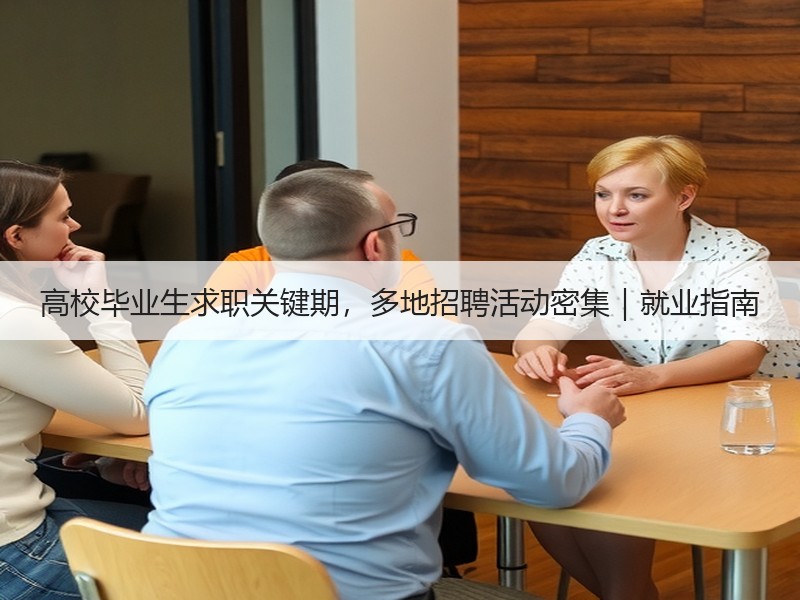 高校毕业生求职关键期，多地招聘活动密集｜