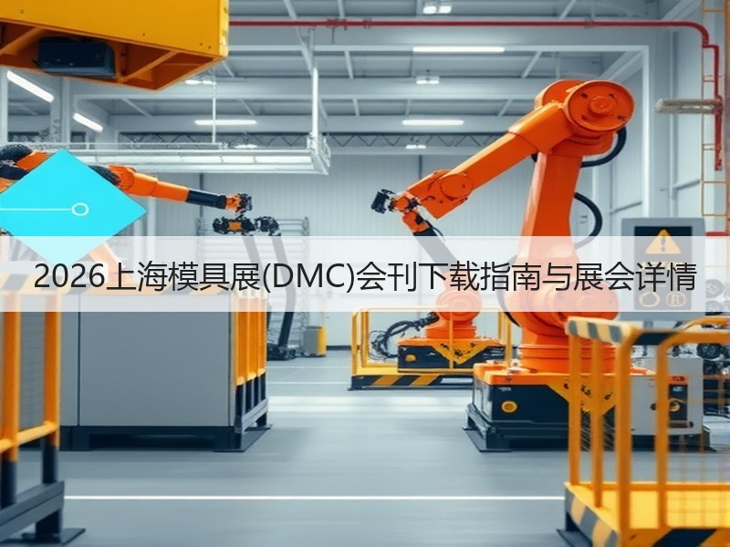 2026上海模具展(DMC)会刊下载指南