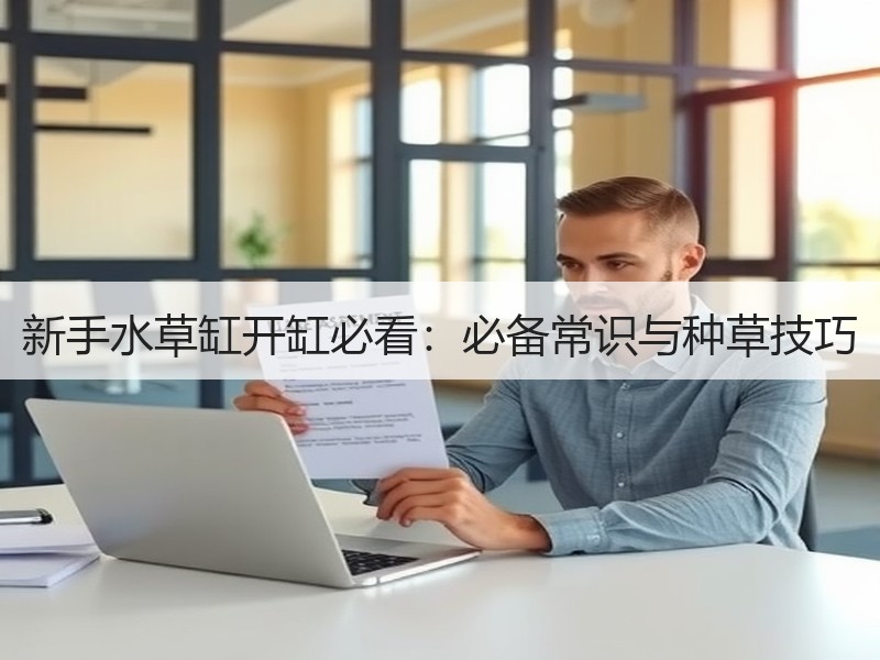 新手水草缸开缸必看：必备常识与种草技巧