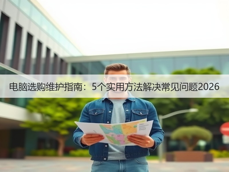 电脑选购维护指南：5个实用方法解决常见问