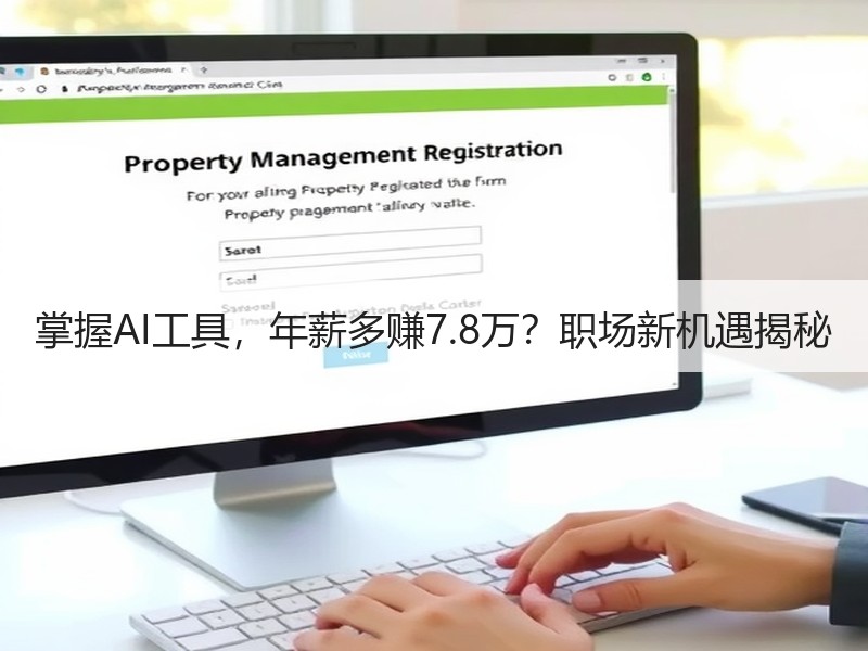 掌握AI工具，年薪多赚7.8万？职场新机