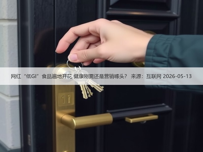 网红“低GI”食品遍地开花 健康刚需还是