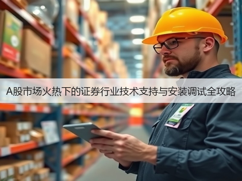 A股市场火热下的证券行业技术支持与安装调