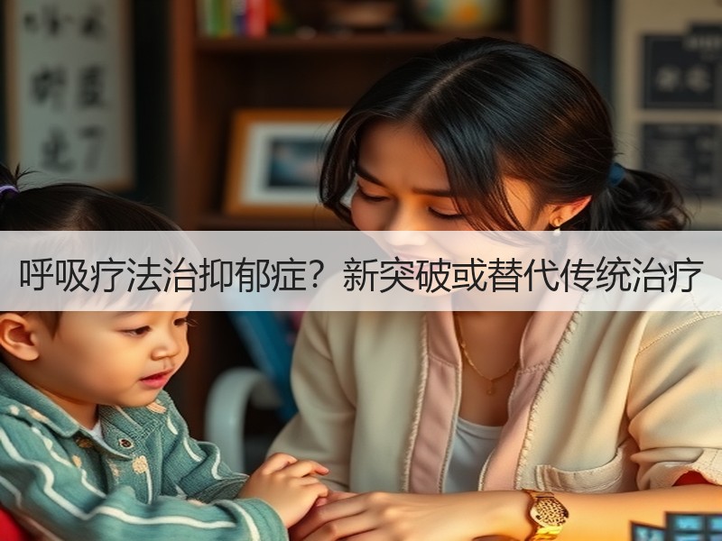 呼吸疗法治抑郁症？新突破或替代传统治疗