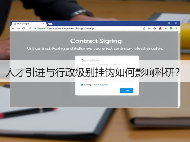人才引进与行政级别挂钩如何影响科研？