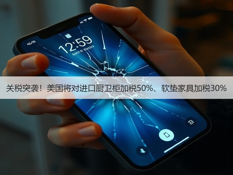 关税突袭！美国将对进口厨卫柜加税50%、