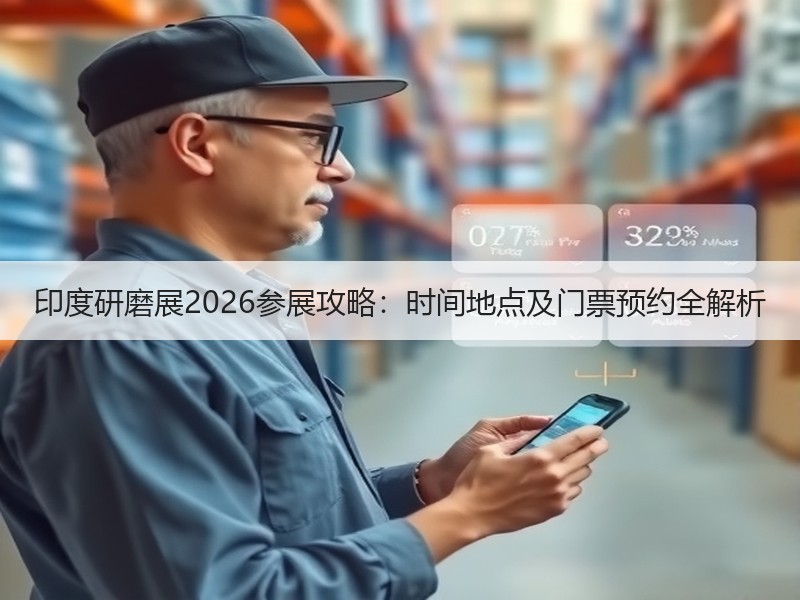 印度研磨展2026参展攻略：时间地点及门
